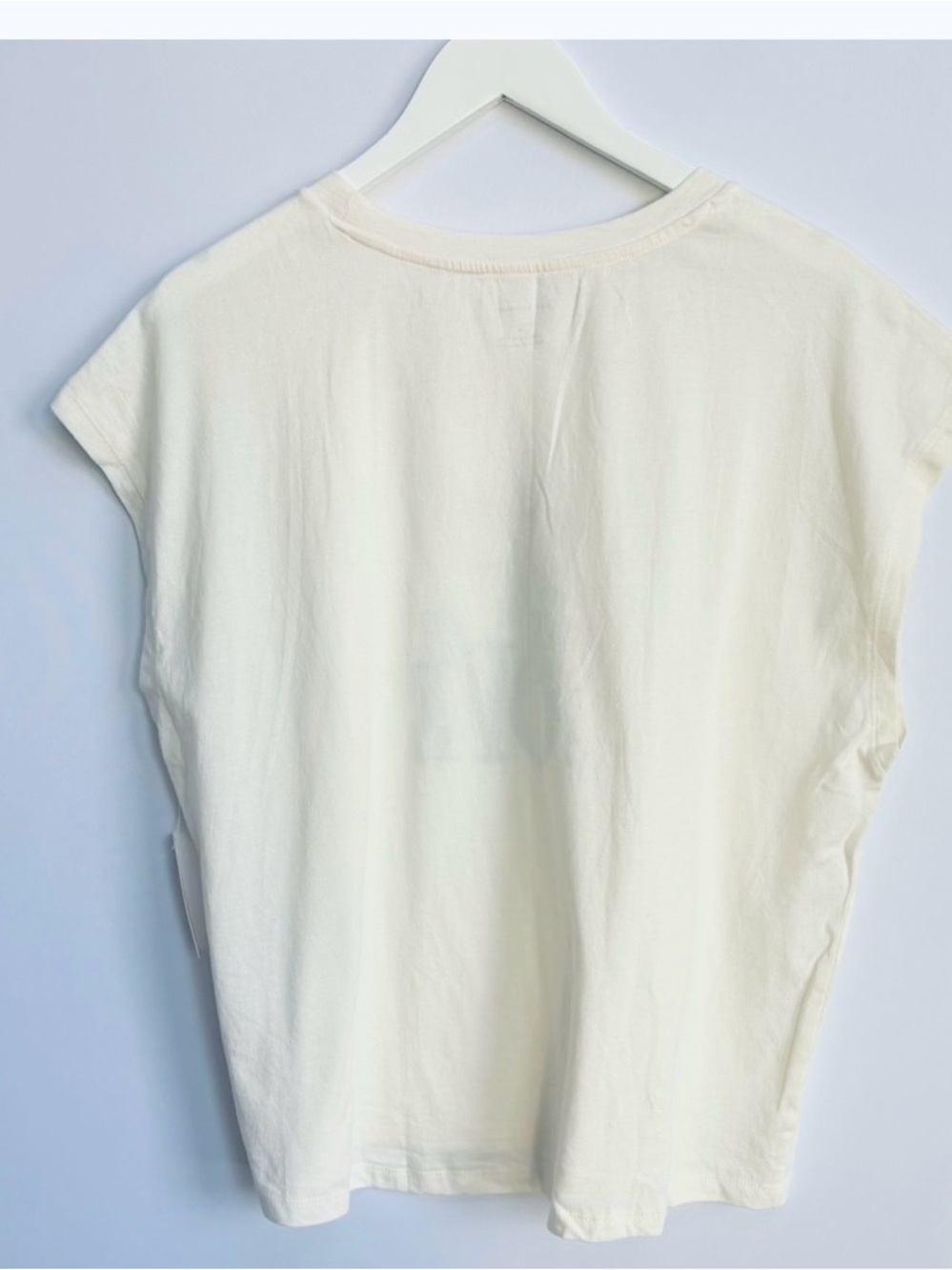 NWT Anthropologie Rose Love print Graphic Cotton Muscle Tee, M - Picture 12 of 14